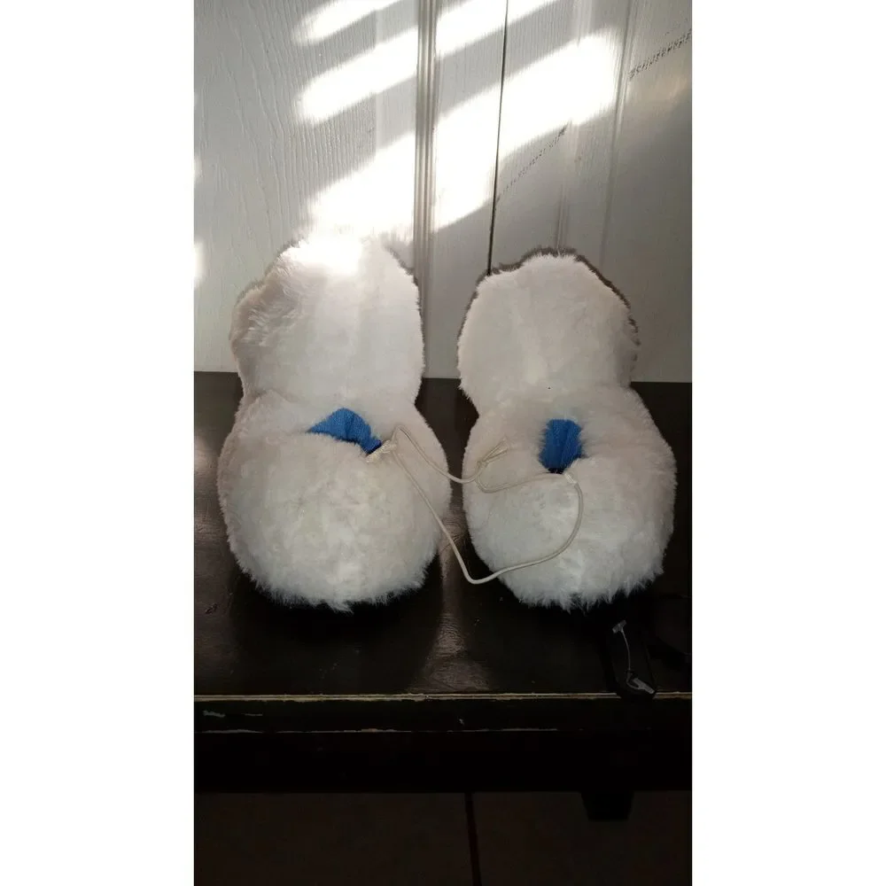 NWT Rudolph The Red Nose Reindeer Snowman Toddler Slippers‎ Size 4